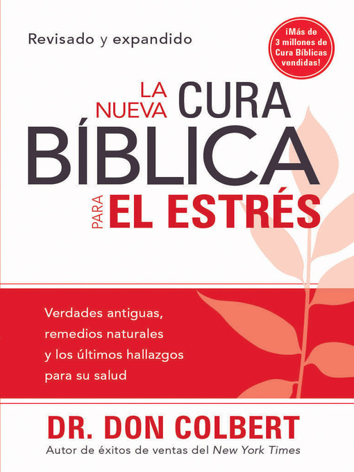 Title details for La Nueva cura bíblica para el estrés by Don Colbert - Available